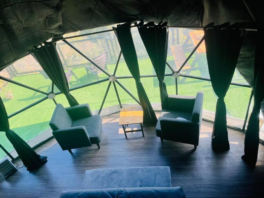 Gadeni Stays - Glamping Dome At Nainital Bhīm Tāl 외부 사진