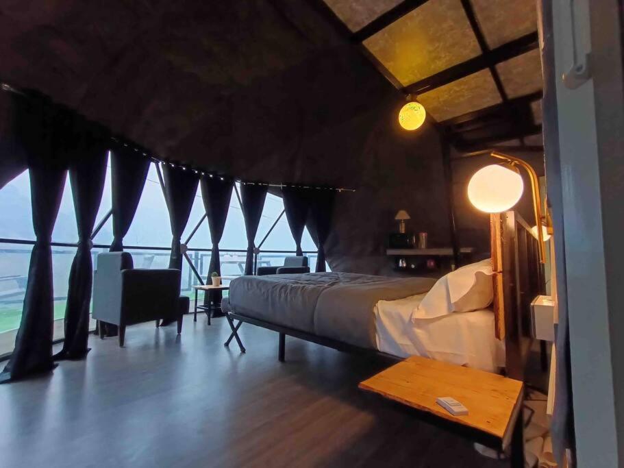 Gadeni Stays - Glamping Dome At Nainital Bhīm Tāl 외부 사진