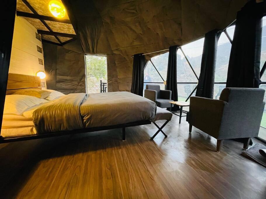 Gadeni Stays - Glamping Dome At Nainital Bhīm Tāl 외부 사진
