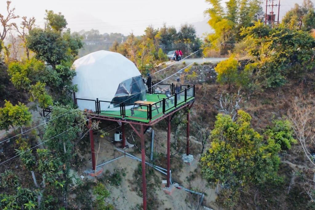 Gadeni Stays - Glamping Dome At Nainital Bhīm Tāl 외부 사진