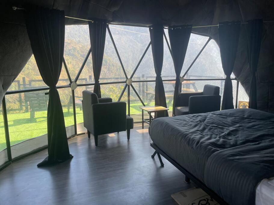 Gadeni Stays - Glamping Dome At Nainital Bhīm Tāl 외부 사진