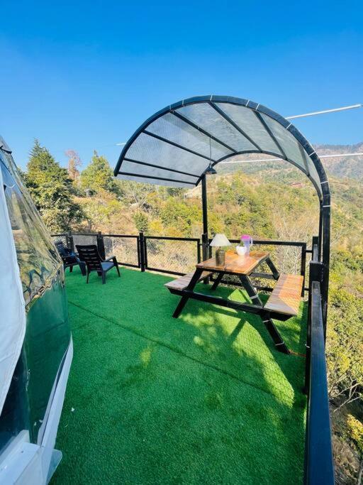 Gadeni Stays - Glamping Dome At Nainital Bhīm Tāl 외부 사진
